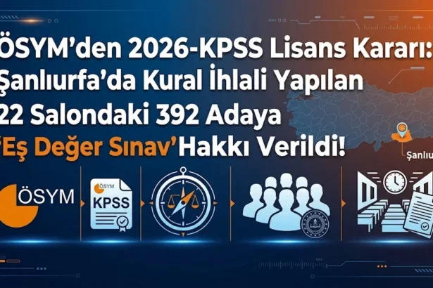 2026 KPSS Lisans sınavına dair resmi açıklama paylaşıldı