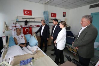 Sağlık-Sen'den gazilere yönelik ziyaret gerçekleşti
