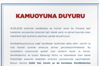 Memur-Sen yazılım firması soruşturmasına ilişkin açıklama yaptı
