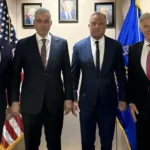 ABD Sağlık Bakanı Kennedy ile Memişoğlu bir araya geldi