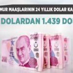 Memur maaşı 24 yılda 261 dolardan 1.439 dolara nasıl yükseldi