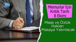 8 Ekim'de memur maaşı ve özlük hakları görüşmeye alınacak