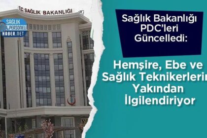 Sağlık Bakanlığı hemşire, ebe ve teknikerler için PDC'leri güncelledi