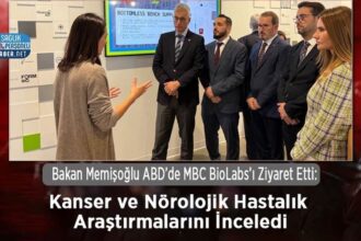 Bakan Memişoğlu, ABD'de MBC BioLabs kanser-nöroloji araştırmalarını inceledi