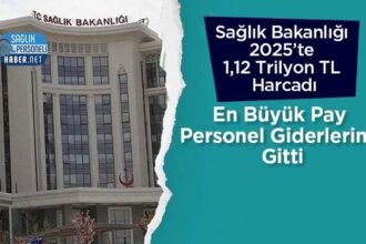2025'te 1,12 trilyon TL harcayan Sağlık Bakanlığı'nda personel önde