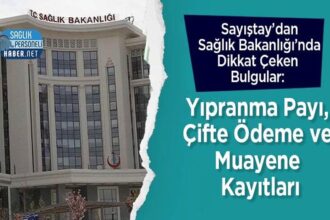 Sağlık Bakanlığı'nda Sayıştay uyarısı: yıpranma payı, çifte ödeme, muayene