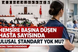 Hemşire başına hasta sayısı için ulusal bir ölçüt belirlenmedi mi