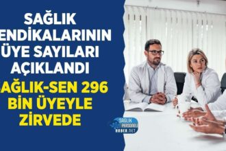 Sağlık-Sen, 2026 sağlık sendikası üye sayısında 296 bin 290'la zirvede