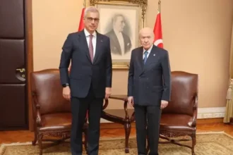 Bakan Memişoğlu, Devlet Bahçeli'ye ziyaret gerçekleştirdi