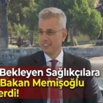 Sağlık Bakanı Memişoğlu bekleyen atamalar için tarih açıkladı
