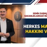 Semih Durmuş, bakanlık bürokratlarına maaşın hakkını verin dedi