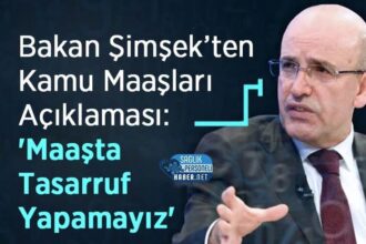 Kamu maaşlarında tasarruf yapılamayacağını vurguladı Bakan Şimşek