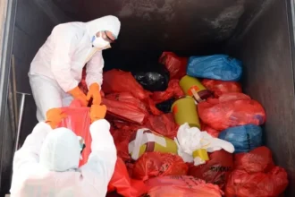 Tıbbi atık yakması nedeniyle hastaneye 501 milyon lira ceza