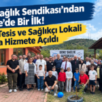 Genç Sağlık Sendikası'nın Tokat'taki lokali ve sosyal tesisi Türkiye'de ilk