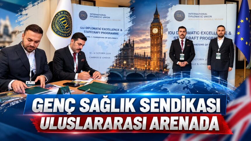 Genç Sağlık Sendikası, uluslararası arenada yerini aldı